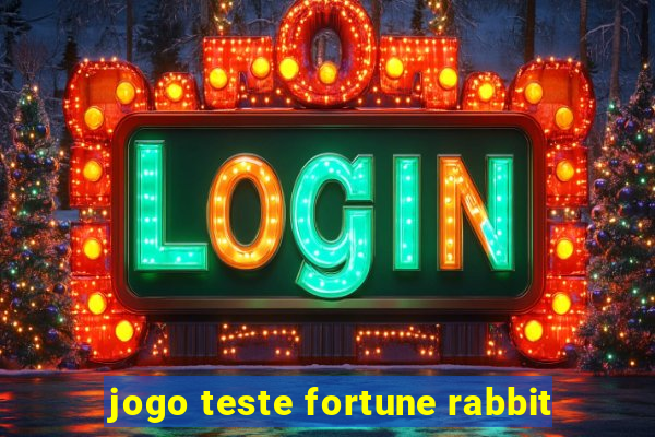 jogo teste fortune rabbit